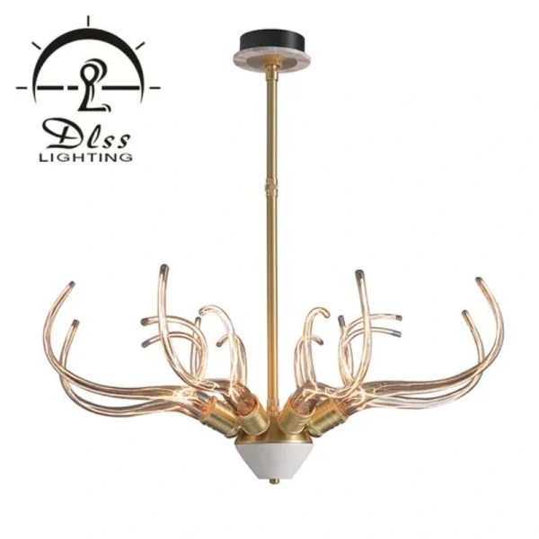 DLSS LED Antler-Style Fashion Pandant Light