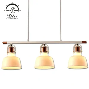 DLSS Lighting Aluminum Pendant Lighting Modern Decorative with Three Lamp for Bookstore