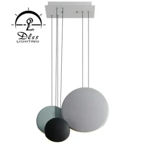 DLSS Lighting Co., Ltd Fancy Modern Pendant Lighting Fabric Glass Iron and Acrylic Decorative Lamps