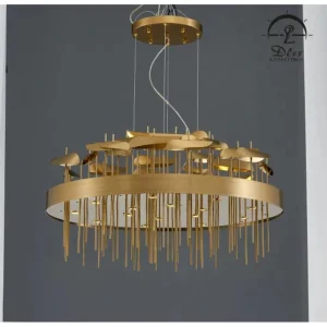 DLSS Lighting Co., Ltd LED Brass Factory Italy Designs Big Round Chandelier