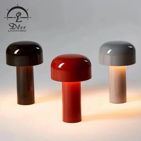 DLSS Lighting Co.,Ltd LED Mushroom Fashion Style Iron Reading Lamp/Table Lamp