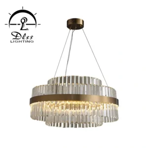 DLSS Lighting Co., Ltd Luxry Indoor Pendant Light Crystal Chandelier Lighting Living Room Dining Room Modern Lamp