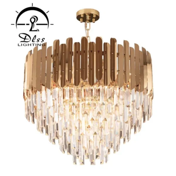 DLSS Lighting Co., Ltd. Modern Indoor Lighting Home Decoration Wall Lamp Luxury Pendant Light Crystal Chandelier