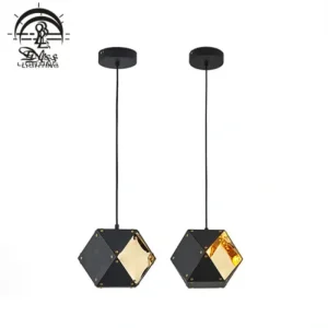DLSS Lighting Double Color Iron Chandelier Lamp for Office Decoration Pendant Light