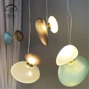 DLSS Lighting Double Color Modern Style Chandelier Lamp for Home Lighting