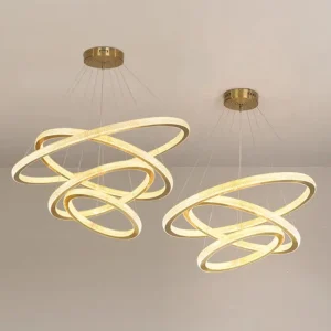 DLSS LIGHTING Hotel Pendant Lighting Indoor Living Aluminum Chandelier for Home Decor Modern Lamp