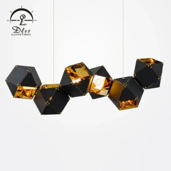 DLSS Lighting Iron Material Source LED Dacorative Lamp of Pendant