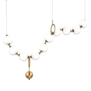DLSS Lighting Luxury Glass Chandelier New Design Lamp for Living Room