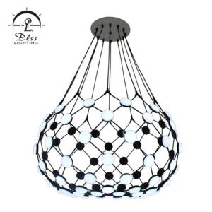 DLSS Lighting Modern Creative Acrylic LED Lighting Hotel Chandelier