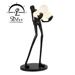 DLSS Lighting Modern Hotel Fanny Standing Lamp Iron Office Floor Lamp