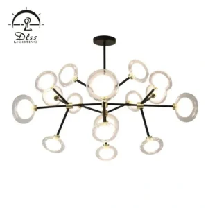 DLSS Lighting Modern Style Decorative Design Indoor Room Chandelier Lighting and Lamp Holder G9