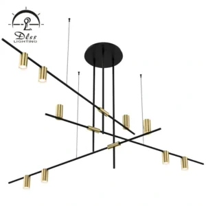 DLSS Lighting Simple Design Living Room Artistic Style Chandelier Lamp Pendant Lighting