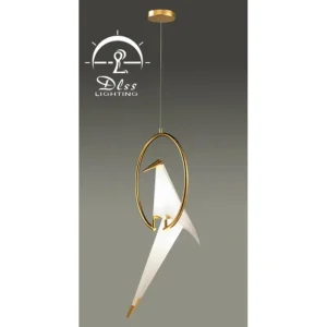 DLSS Lighting Vivid Bird Pendant Light Mounted Lighting Fixture Ceiling Light Bird Chandelier