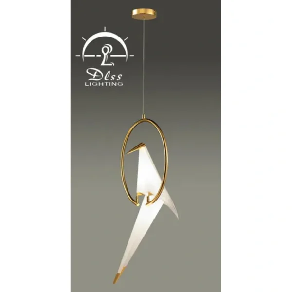 DLSS Lighting Vivid Bird Pendant Light Mounted Lighting Fixture Ceiling Light Bird Chandelier