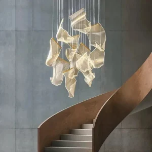 DLSS Modern Hotel LED Chandeliers Decorative Hanging Chandelier Pendant Lighting
