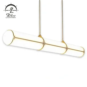 DLSS Modern Lamp Tube Shade Pendant Lamp
