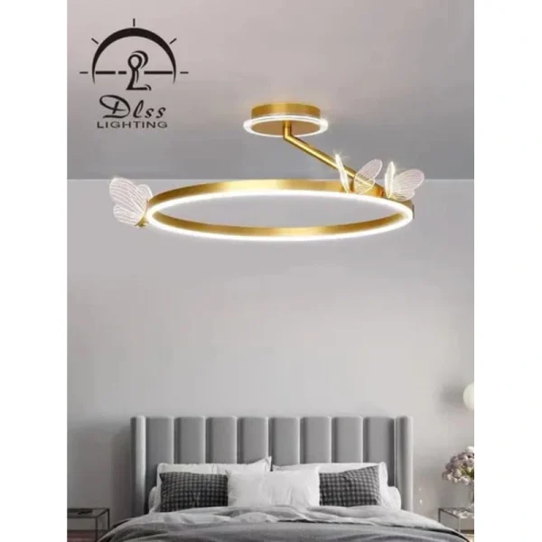 DLSS The Modern Decoratice Pendant Light for Indoor with Hold Lamp LED Chandelier