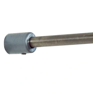 DOLLE 1-in x 36-in Prova Powder Coated Gray Metal Round Deck Baluster (8-Pack)