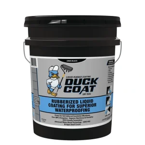 Duck Coat DrySeal Premium Rubberized Foundation Coating and Waterproofer – 4.75 gal.