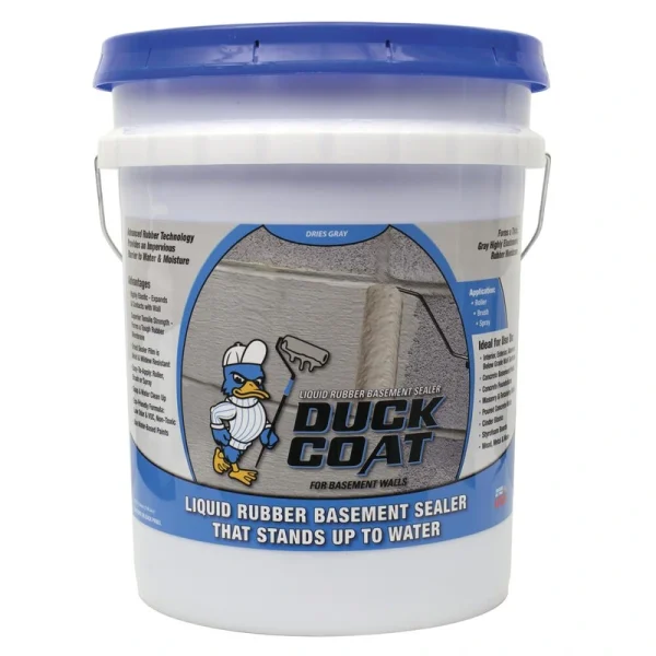 Duck Coat Liquid Rubber Basement Sealer – 4.75 Gallon