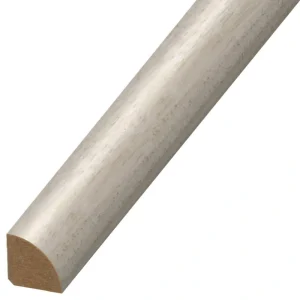 DuraDecor Classy Chic Graceful Graphite 0.75 in. T x 0.75 in. W x 94 in. L Quarter Round Molding
