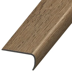 DuraDecor Classy Chic Midtown Tan 1 in. T x 2 in. W x 94 in. L Stair Nose Molding
