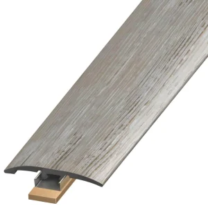 DuraDecor Classy Chic Posh Pine 0.25 in. T x 2 in. W x 94 in. L 3-in-1 Transition Molding