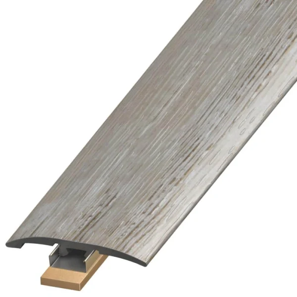 DuraDecor Classy Chic Posh Pine 0.25 in. T x 2 in. W x 94 in. L 3-in-1 Transition Molding