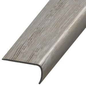 DuraDecor Classy Chic Posh Pine 1 in. T x 2 in. W x 94 in. L Stair Nose Molding