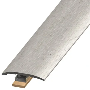 DuraDecor Classy Chic Runway Greige 0.25 in. T x 2 in. W x 94 in. L 3-in-1 Transition Molding