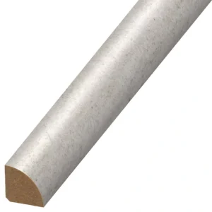 DuraDecor Classy Chic Runway Greige 0.75 in. T x 0.75 in. W x 94 in. L Quarter Round Molding