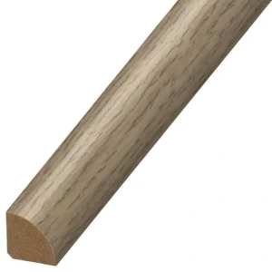 DuraDecor Classy Chic Skyline Grey 0.75 in. T x 0.75 in. W x 94 in. L Quarter Round Molding