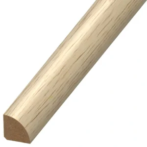 DuraDecor Liz Marie’s Modern Maven Bungalow Beige 0.75 in. T x 0.75 in. W x 94 in. L Quarter Round Molding