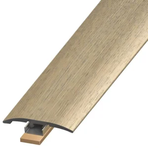 DuraDecor Liz Marie’s Modern Maven Cliffside Tan 0.25 in. T x 2 in. W x 94 in. L 3-in-1 Transition Molding