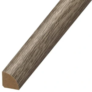 DuraDecor Liz Marie’s Modern Maven Greige Retreat 0.75 in. T x 0.75 in. W x 94 in. L Quarter Round Molding