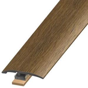 DuraDecor Liz Marie’s Modern Maven Guesthouse Brown 0.25 in. T x 2 in. W x 94 in. L 3-in-1 Transition Molding