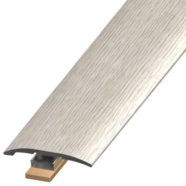 DuraDecor Liz Marie’s Modern Maven Pebble Beach 0.25 in. T x 2 in. W x 94 in. L 3-in-1 Transition Molding