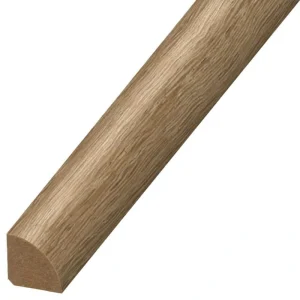 DuraDecor Liz Marie’s Modern Maven Sandbar Blonde 0.75 in. T x 0.75 in. W x 94 in. L Quarter Round Molding