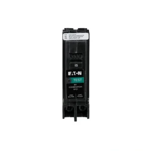 Eaton 15 Amp 120-Volt, Single-Pole AFCI Circuit Breaker Type BR Pigtail Neutral