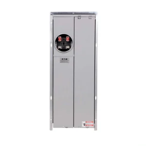 Eaton 200 Amp 120-Volt/240-Volt 20-Space 40-Circuit EUSERC BR Type Main Breaker Meter Breaker Flush, SR
