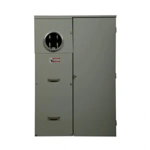 Eaton 400 Amp 40-Space 40-Circuit BR Type Meter Socket and Main Breaker Load Center