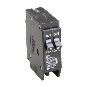 Eaton BD 2-20 Amp Single Pole Tandem CTL Circuit Breaker