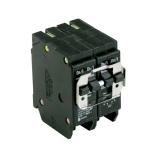 Eaton BR 1-30 Amp 2 Pole and 1-50 Amp 2 Pole BQC (Common Trip) Quad Circuit Breaker