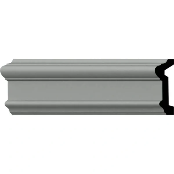 Ekena Millwork 1-1/4 in. x 3-5/8 in. x 94-1/2 in. Polyurethane Dublin Casing
