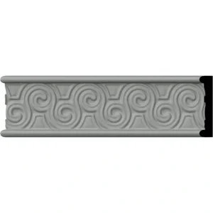 Ekena Millwork 1/2 in. x 2-1/2 in. x 94-1/2 in. Polyurethane Bedford Casing