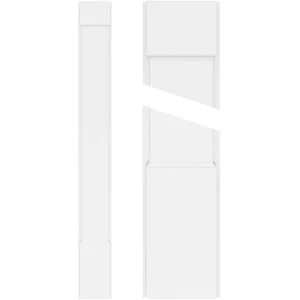 Ekena Millwork 2 in. D x 8 in. W x 96 in. L Primed Polyurethane Pilaster 1-Pack