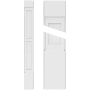 Ekena Millwork 2 in. D x 9 in. W x 60 in. L Primed Polyurethane Pilaster 1-Pack T726948223