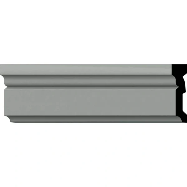 Ekena Millwork 3/4 in. x 2-7/8 in. x 94-1/2 in. Polyurethane Monique Casing
