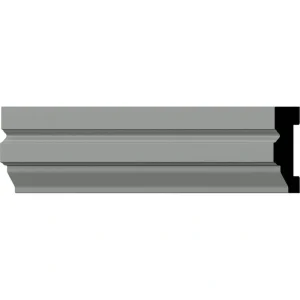 Ekena Millwork 5/8 in. x 2-5/8 in. x 94-1/2 in. Polyurethane Hillsborough Window and Door Casing Moulding