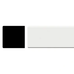 Ekena Millwork 5/8 in. x 5/8 in. x 96 in. Stop Moulding, PVC (20-Pack)
